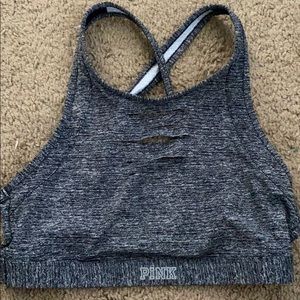 Pink Ultimate unlined Sports Bra